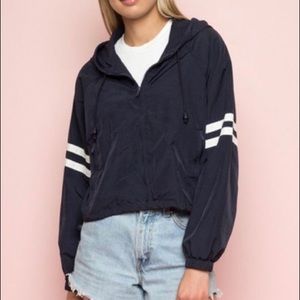Brandy Melville Cropped Windbreaker